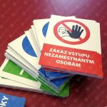PVC tabula s potlačou