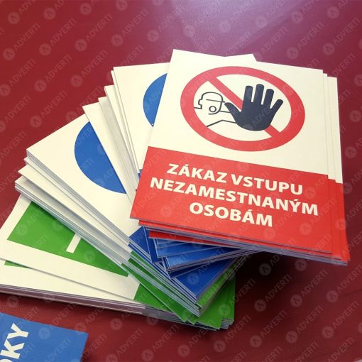 PVC tabula s potlačou