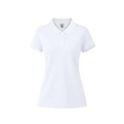 WPS180 – Dámske biele polo tričko „keya“
