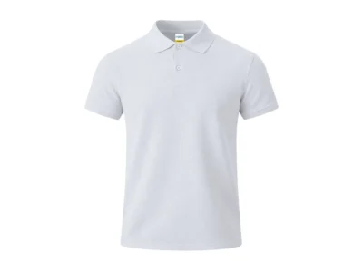Charles – Detské biele polo tričko