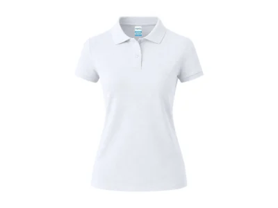 Charles – Dámske biele polo tričko
