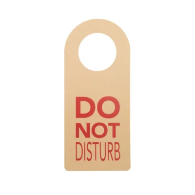 Disturb Eco – visačka na dvere na zákazku