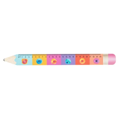 Sharpy 24 – 24 cm pravítko, ceruza