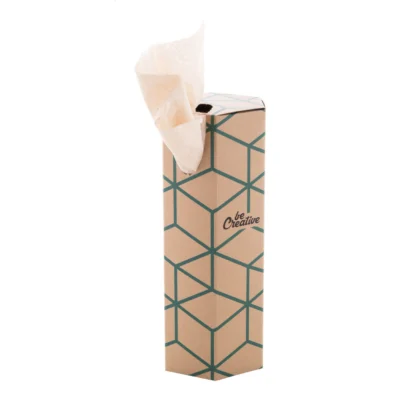 CreaSneeze Hex Eco – papierové vreckovky na zákazku