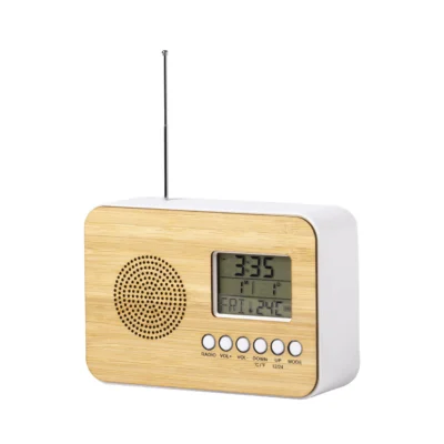 Bordio – stolové rádio s hodinami